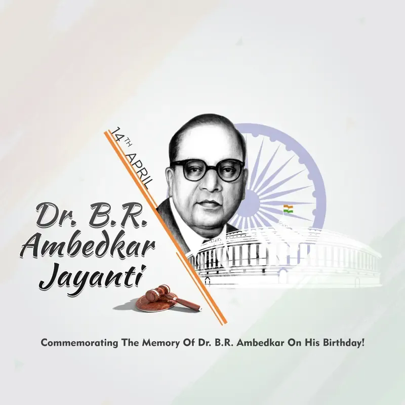 Ambedkar Jayanti Festive Graphics & Social Media Kit — preview 1