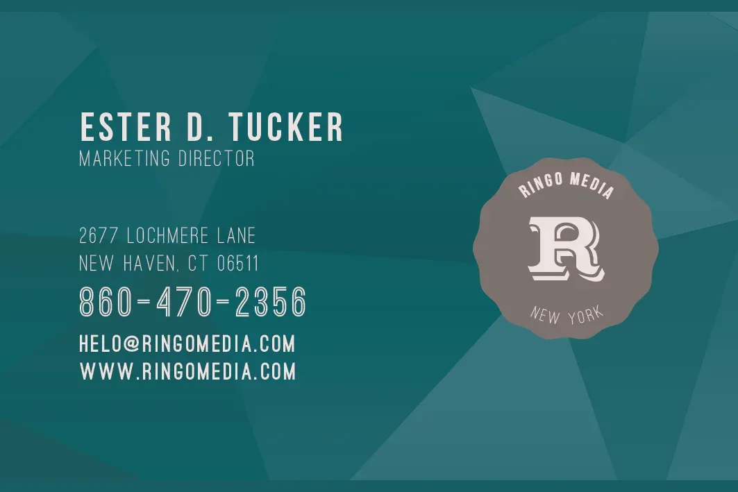 Clean Business Card Template 04 — preview 1